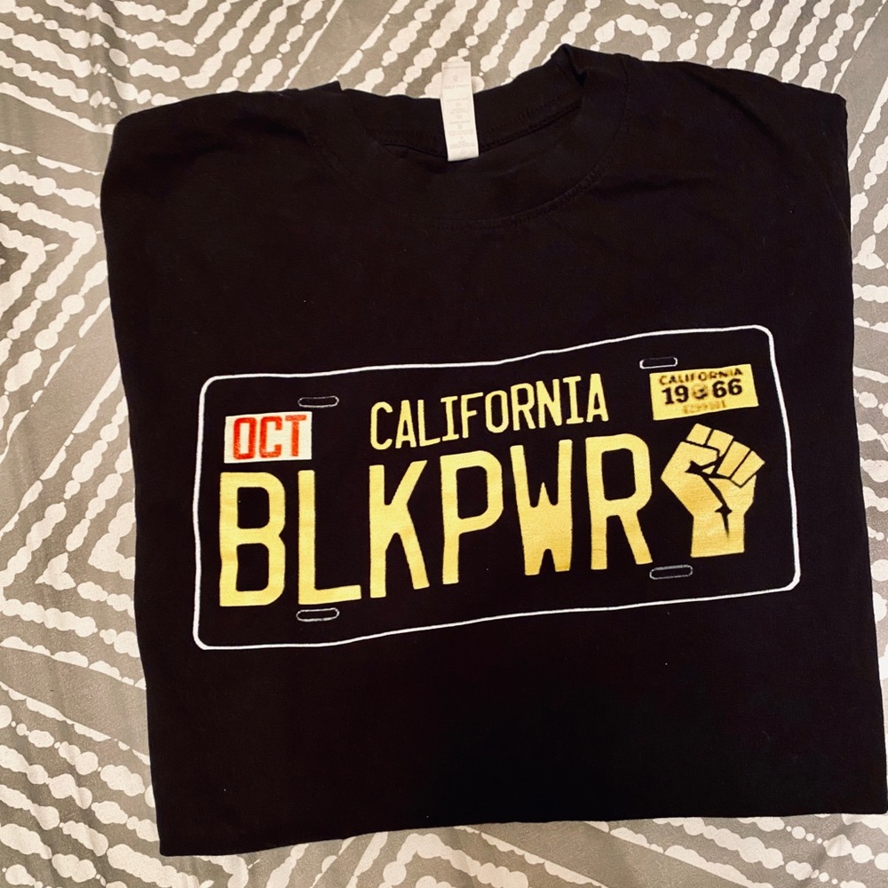 Black Power T-shirts.
